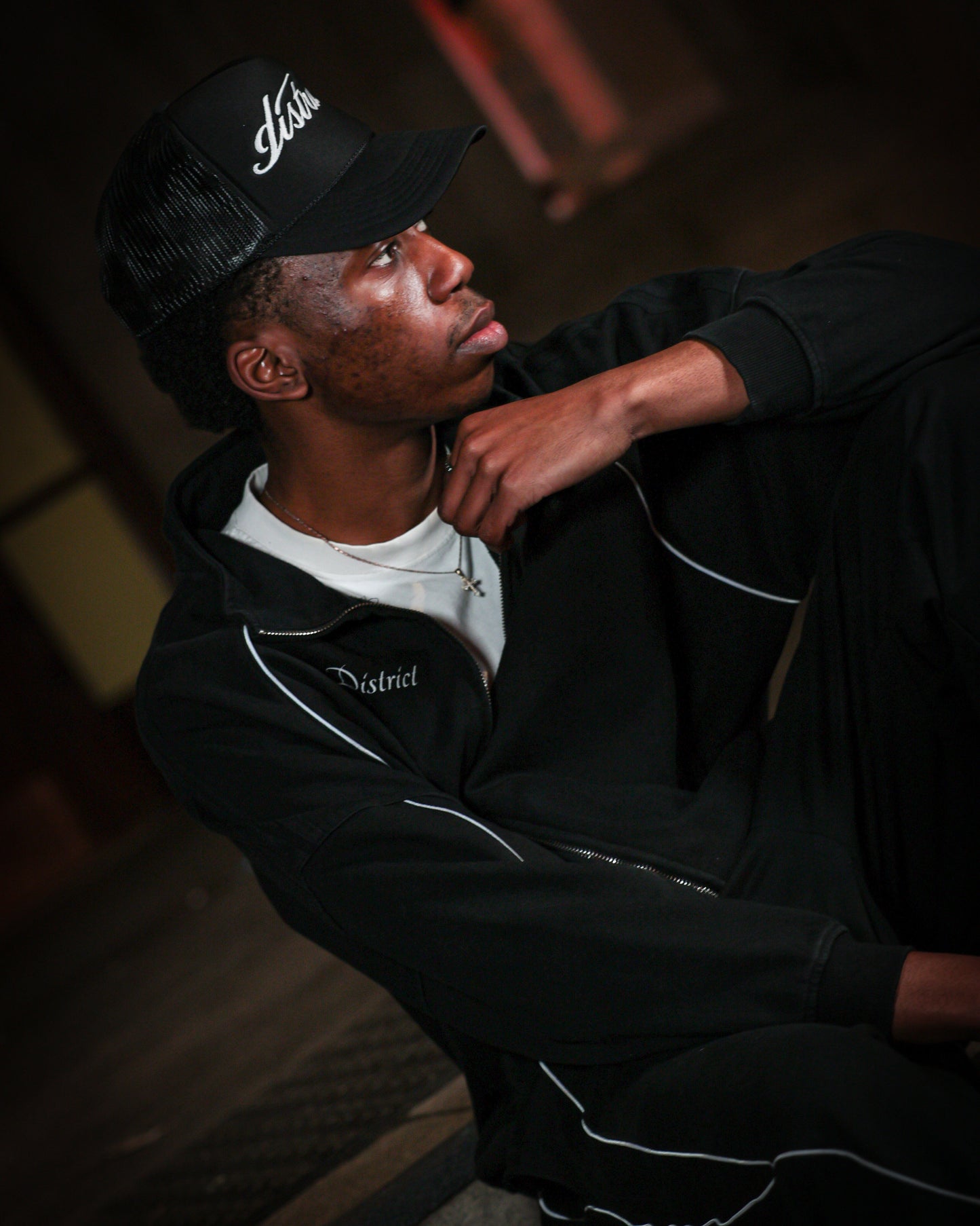 DISTRICT REFLECTIVE TRACK JACKET
