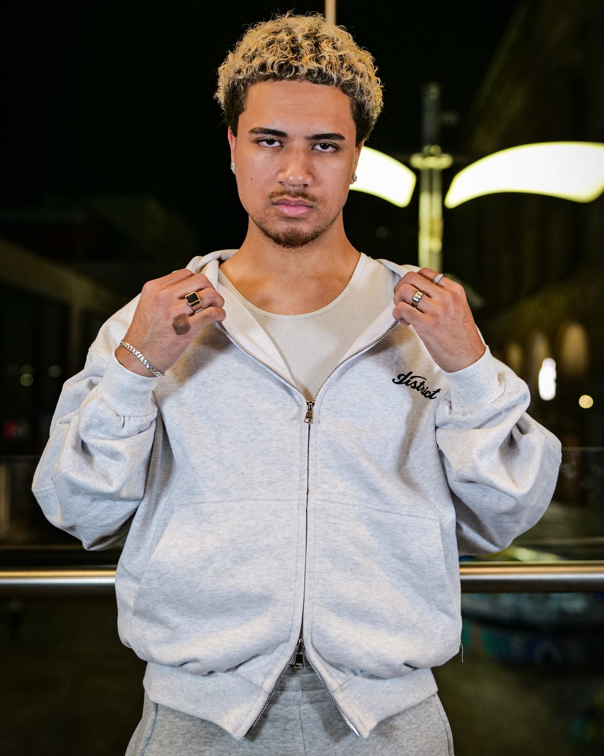 District Heavyweight Zip Hoodie
