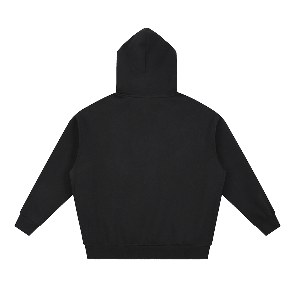 Essential Oversized Fleece Boxy cropped Hoodie