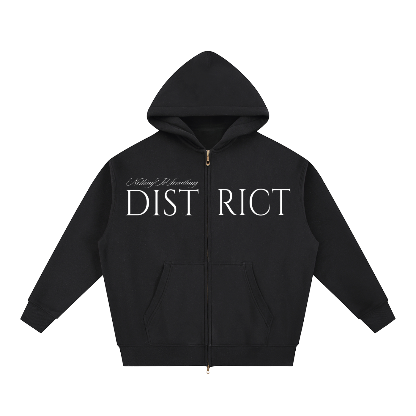 Essential Oversized Fleece Boxy cropped Hoodie